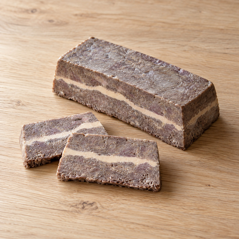 Terrine de bœuf confit au foie gras 100 gr – Image 3